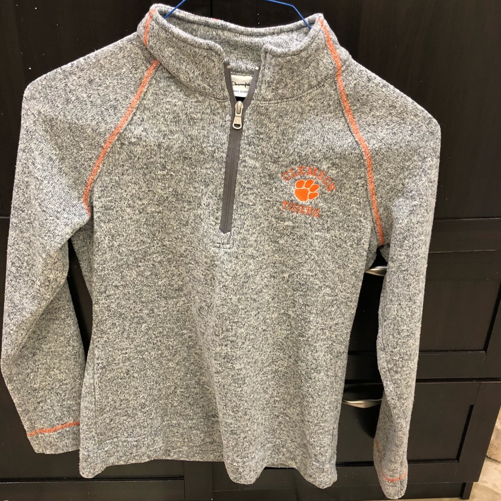 Champion Clemson tigers pullover. Size M